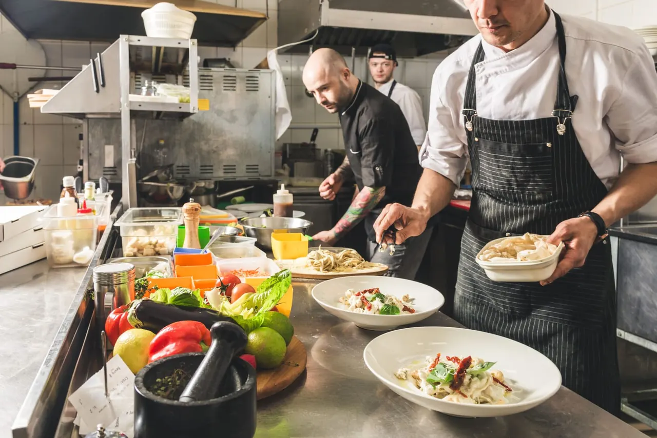 Restaurant kitchen